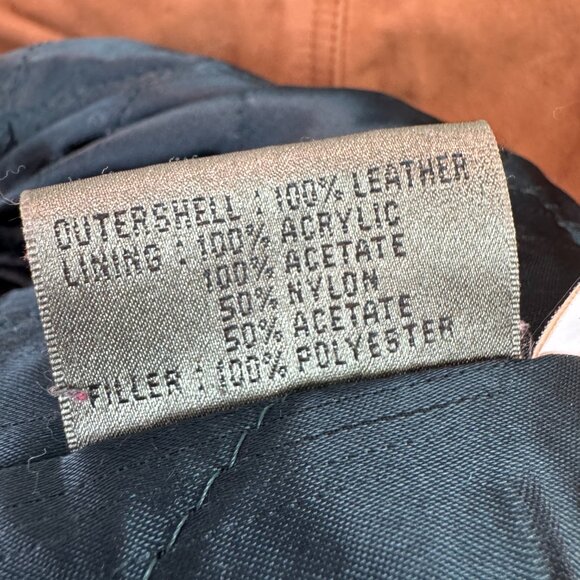 VTG Global Identity G-III Leather Jacket Medium Brown Chore Barn Coat Hunting - Picture 15 of 16